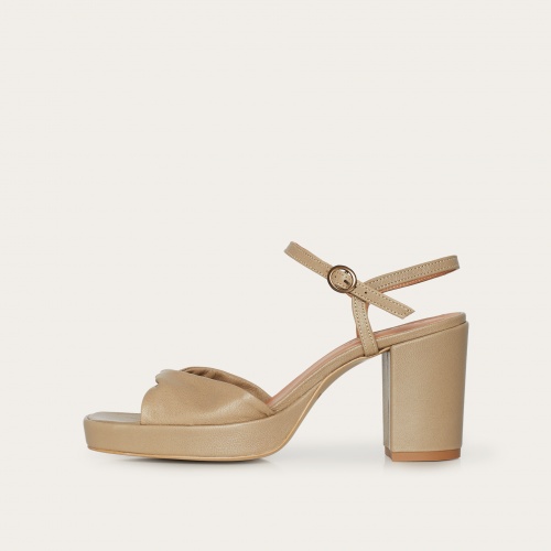 Bianca Sandals, pebble grey